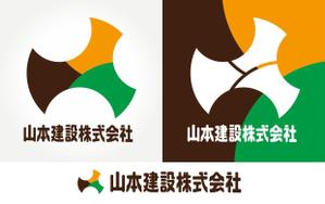 ケビン (kebin624)さんの1918年（大正7年）創業　静岡県の「山本建設株式会社」のロゴへの提案