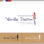 miya (prodigy-art)さんのInternational Club 「Vanilla Season」のロゴ製作への提案