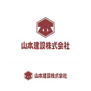 cube (kota_cube)さんの1918年（大正7年）創業　静岡県の「山本建設株式会社」のロゴへの提案