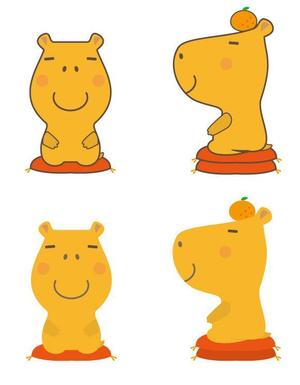 nakaco (nakaco)さんのカピバランドのマスコットキャラへの提案