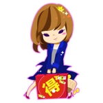 hachiru (chiharu0108)さんの女性向け求人サイトのキャラクターデザインへの提案