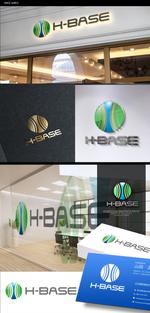 NJONESKYDWS (NJONES)さんのパーソナルトレーニングジム「H‐BASE」のロゴへの提案