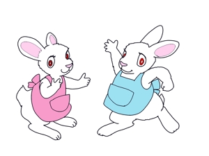 Triexさんのウサギのキャラクターデザインへの提案