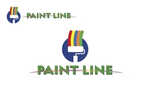 なべちゃん (YoshiakiWatanabe)さんの外壁塗装ボランタリーチェーン本部サイト　「ペイントライン」のロゴへの提案