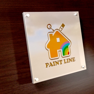 taguriano (YTOKU)さんの外壁塗装ボランタリーチェーン本部サイト　「ペイントライン」のロゴへの提案