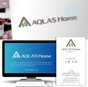 Mizumoto (kmizumoto)さんの建設会社　新築事業部『ＡＱＬＡＳ Ｈｏｍｅ』のロゴへの提案