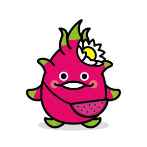 mu_cha (mu_cha)さんのドラゴンフルーツのキャラクターへの提案