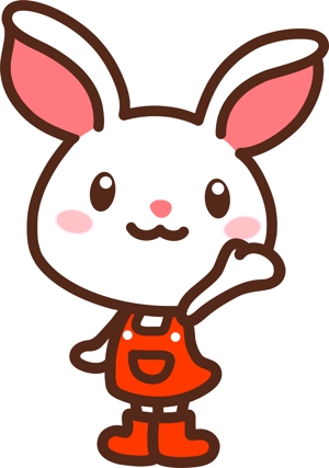 E.crayon (yuuuuuu_ecolibra)さんのウサギのキャラクターデザインへの提案