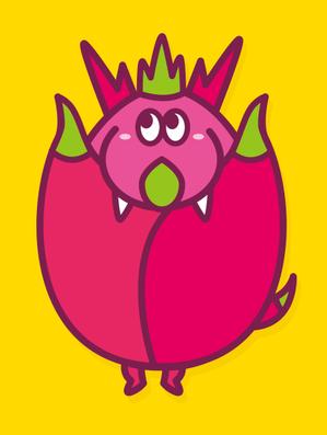 山本周平 (syuhei0828)さんのドラゴンフルーツのキャラクターへの提案