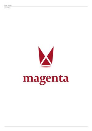 114 DESIGN (becchi)さんのホストクラブ「magenta」のロゴ制作依頼への提案