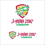 queuecat (queuecat)さんの日本人駐在員のアジアサッカー大会のロゴへの提案