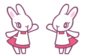 chika (chika_yamamoto)さんのウサギのキャラクターデザインへの提案
