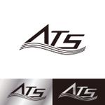 小林　理 (kobayashi38)さんの船舶貼付用ステッカー　「ATS」　ロゴデザインへの提案