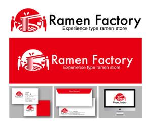 K-J (king_j)さんの体験型ラーメン店「Ramen Factory」のロゴデザインへの提案