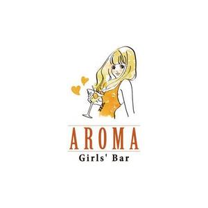 カラフル (colorful_225)さんのガールズバー AROMAのロゴデザインへの提案