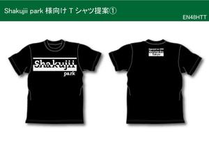 EN48 (EN48HTT)さんの「shakujii park」を使ったTシャツデザインへの提案