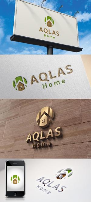 k_31 (katsu31)さんの建設会社　新築事業部『ＡＱＬＡＳ Ｈｏｍｅ』のロゴへの提案