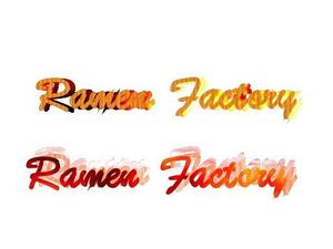 まる (Yukamm0_0)さんの体験型ラーメン店「Ramen Factory」のロゴデザインへの提案