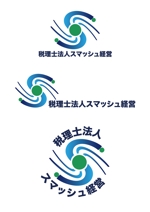 神戸のタヌキ　たぬQ (tanuqcoubou)さんの会計事務所　「税理士法人スマッシュ経営」のロゴへの提案