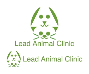 wisdesign (wisteriaqua)さんの動物病院　「リード動物病院」の　ロゴへの提案