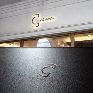 late_design ()さんのカフェの店名「chanto cafe」のロゴへの提案