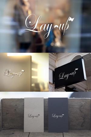 YOO GRAPH (fujiseyoo)さんのスナック新規出店のため店名「Lay-up」ロゴ制作への提案