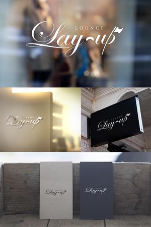 YOO GRAPH (fujiseyoo)さんのスナック新規出店のため店名「Lay-up」ロゴ制作への提案