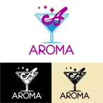 ifme_02さんのガールズバー AROMAのロゴデザインへの提案