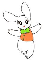 笹川佐藤 (sasakisatou)さんのウサギのキャラクターデザインへの提案