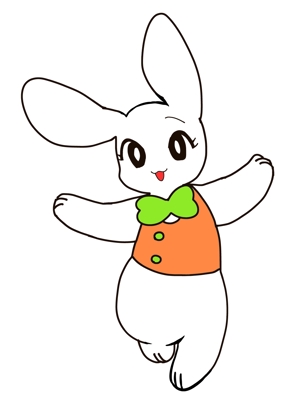 笹川佐藤 (sasakisatou)さんのウサギのキャラクターデザインへの提案