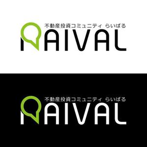 j-design (j-design)さんの不動産コミュニティサイト「RAIVAL」のロゴへの提案