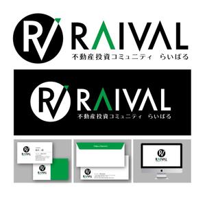 King_J (king_j)さんの不動産コミュニティサイト「RAIVAL」のロゴへの提案
