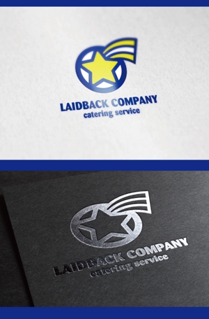  chopin（ショパン） (chopin1810liszt)さんのケータリングサービス「LAIDBACK COMPANY」のロゴへの提案