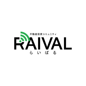 kazubonさんの不動産コミュニティサイト「RAIVAL」のロゴへの提案