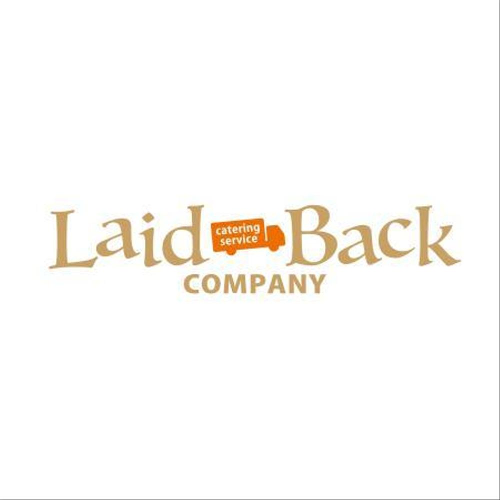 ケータリングサービス「LAIDBACK COMPANY」のロゴ