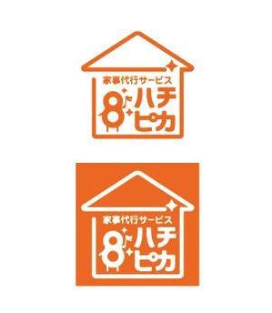 金澤　聖子 ()さんの家事代行サービス「ハチピカ」のロゴ制作への提案