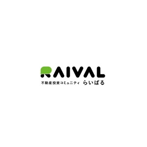 na_86 (na_86)さんの不動産コミュニティサイト「RAIVAL」のロゴへの提案
