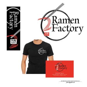 kiyoshi m.d.™ (kiyoshi_md)さんの体験型ラーメン店「Ramen Factory」のロゴデザインへの提案