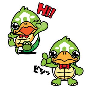 きいろしん (kiirosin)さんのカメかペンギンのキャラクターデザインへの提案