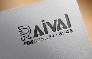yuki-もり (yukiyoshi)さんの不動産コミュニティサイト「RAIVAL」のロゴへの提案