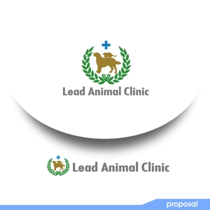 ark-media (ark-media)さんの動物病院　「リード動物病院」の　ロゴへの提案