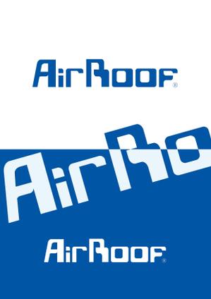 miruchan (miruchan)さんの屋根瓦製品の名称「AirRoof」ロゴマークの作成への提案