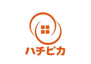 日和屋 hiyoriya (shibazakura)さんの家事代行サービス「ハチピカ」のロゴ制作への提案