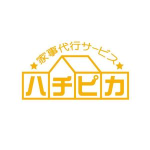 tatsu-design (tatsudesign13)さんの家事代行サービス「ハチピカ」のロゴ制作への提案