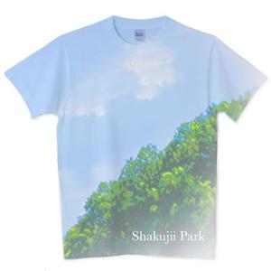 ぷしん (pusheen08)さんの「shakujii park」を使ったTシャツデザインへの提案