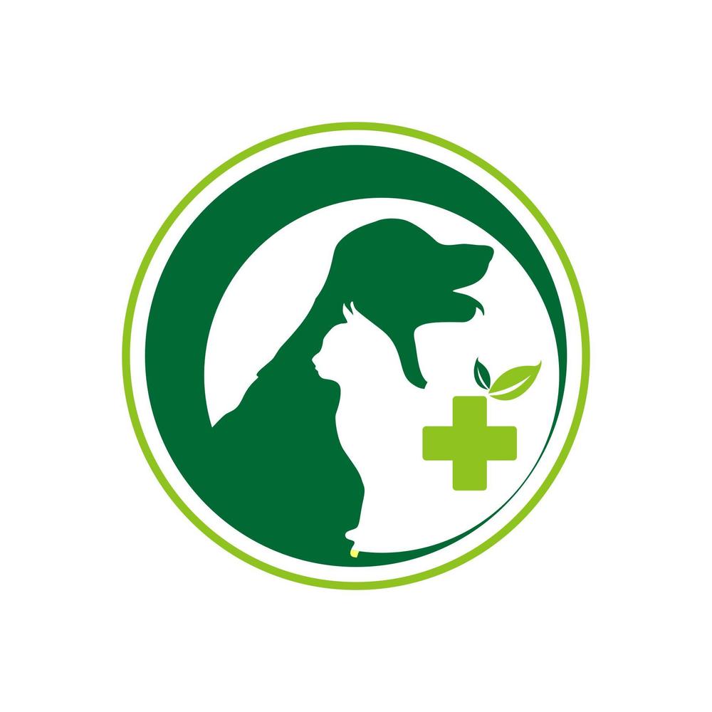 動物病院　ロゴ　開発
