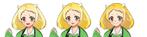 笹川佐藤 (sasakisatou)さんのトリケラトプスを擬人化した萌えキャラクターのデザインへの提案