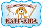 G-ing (G-ing)さんのTrimming salon HATI2-KIRAの看板デザインへの提案