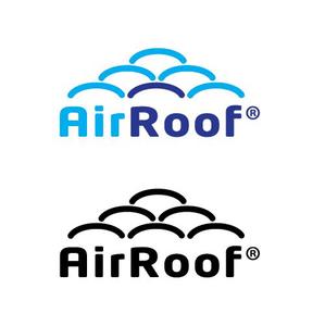坂本くん (Hana-chan)さんの屋根瓦製品の名称「AirRoof」ロゴマークの作成への提案