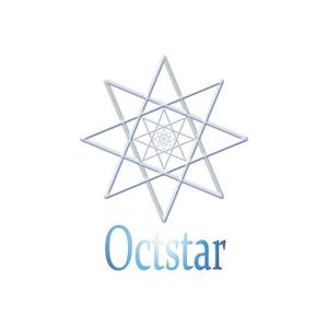 竹内厚樹 (atsuki1130)さんのWEB／システム・広告会社「オクトスター」のロゴへの提案